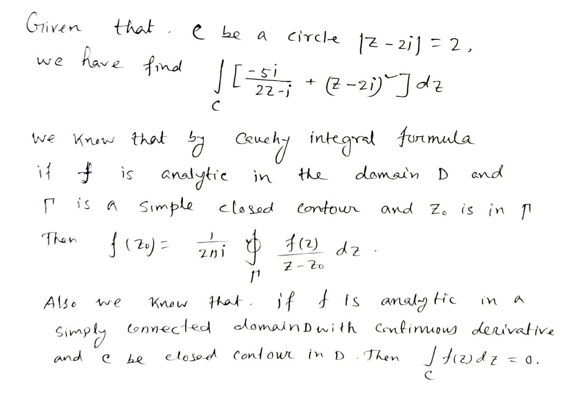 Advanced Math homework question answer, step 1, image 1